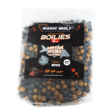 MAGIC WOLF - Krmné Boilie 5 kg 20 mm Mrtvá Ryba