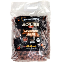 MAGIC WOLF - Krmné Boilie 5 kg 24 mm Monster Krab