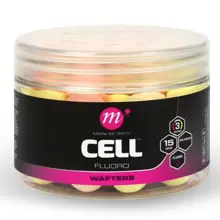 MAINLINE - Balanced Boilie Fluoro Wafters Pink Yellow White Cell 15 mm