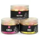 MAINLINE - Balanced Boilie Fluoro Wafters Pink Yellow White Essential Cell 15 mm