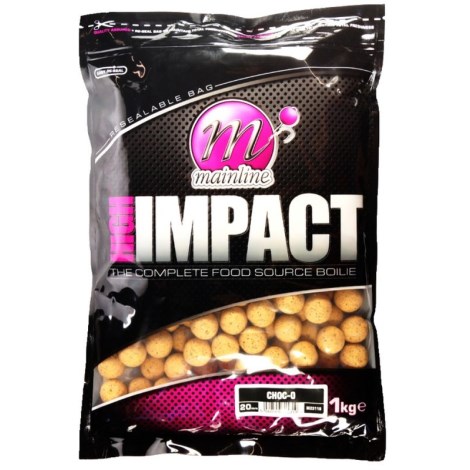 MAINLINE - Boilie High Impact Boilies 20 mm 1 kg Choc-O