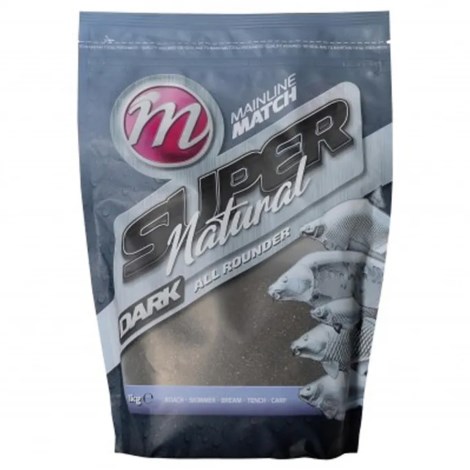 MAINLINE - Krmítková směs Super Natural Dark All Rounder Mix 1 kg