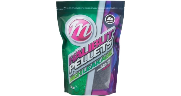 MAINLINE - Pelety Activated Halibut Pellets 4 mm 1 kg