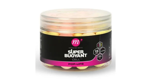 MAINLINE - Plovoucí boilie Pop Ups Cell Super Buoyant 13 mm