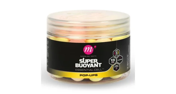 MAINLINE - Plovoucí boilie Pop Ups Essential Cell Super Buoyant 13 mm