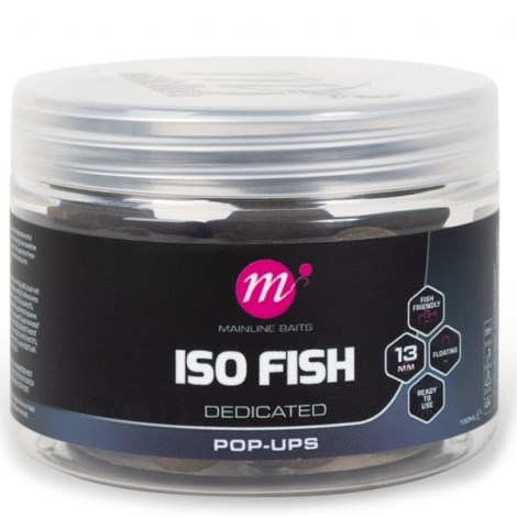 MAINLINE - Plovoucí Boilie Pop-Ups ISO Fish 15 mm 150 ml
