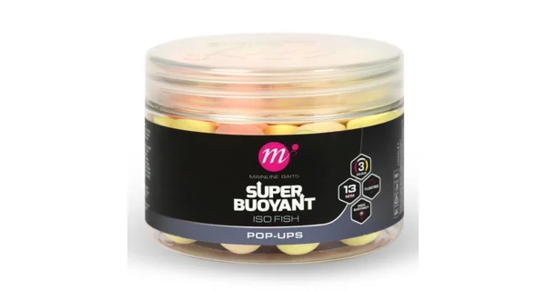 MAINLINE - Plovoucí boilie Pop Ups ISO Fish Super Buoyant 13 mm
