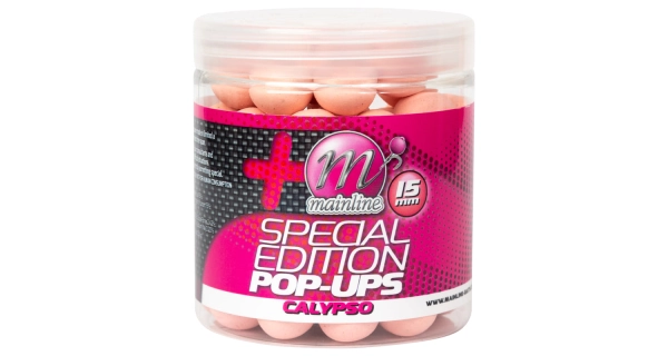 MAINLINE - Plovoucí Boilie Pop Ups Limited Edition Calypso 15 mm Pink
