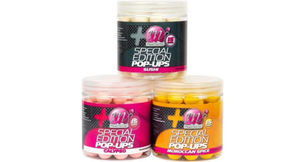 MAINLINE - Plovoucí Boilie Pop Ups Limited Edition Calypso 15 mm Pink