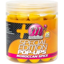 MAINLINE - Plovoucí boilie Pop Ups Limited Edition Maroccan Spice 15 mm Yellow