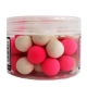 MAINLINE - Plovoucí boilie Pop-ups Pink & White Essential Cell 14 mm 150 ml