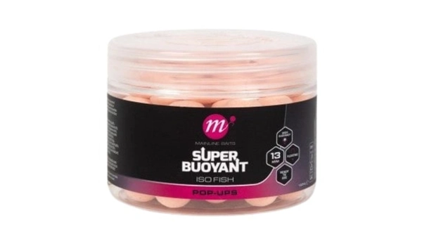 MAINLINE - Plovoucí Boilie Super Buoyant Pop-Ups ISO Fish 13 mm Pink