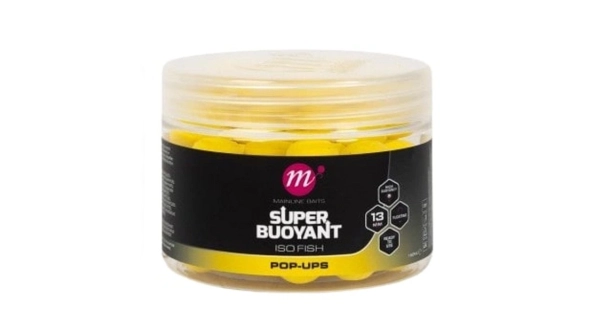 MAINLINE - Plovoucí Boilie Super Buoyant Pop-Ups ISO Fish 13 mm Yellow