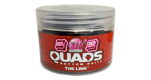 MAINLINE - Válečky potápivé Quad Hookbait Link 10 mm