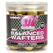 MAINLINE - Vyvážené boilie High Impact Balanced Wafters 15 mm Fruity Tuna