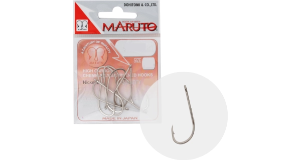 MARUTO - Háček 4340-N vel. 4 10 ks