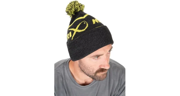 MATRIX - Čepice Lime & Grey Bobble