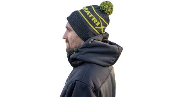 MATRIX - Čepice Lime & Grey Bobble