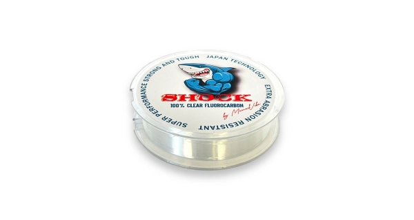 METHOD FEEDER FANS - Fluorocarbon Shock Čirý 0,25 mm 5,88 kg 100 m