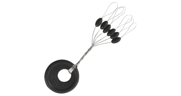METHOD FEEDER FANS - Gumový Stopper Black L15 ks