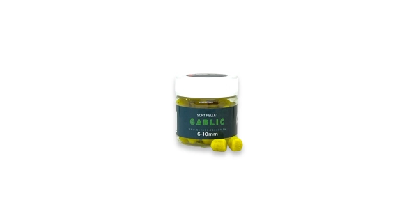 METHOD FEEDER FANS - Měkčené Fluo Pelety Česnek 6-10 mm 50 ml