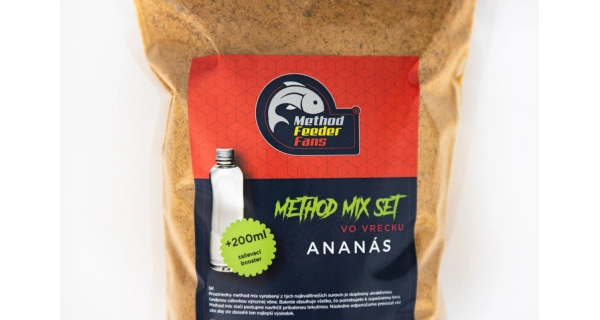 METHOD FEEDER FANS - Method Mix Set EKO 600 g + booster 200 ml Ananas