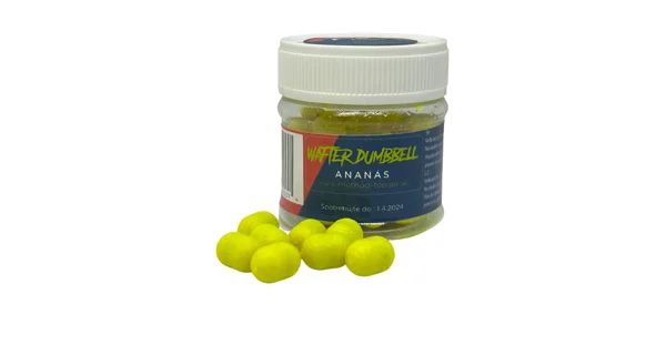METHOD FEEDER FANS - Nástraha Wafter Dumbbell Ananas 8x10 mm 50 ml