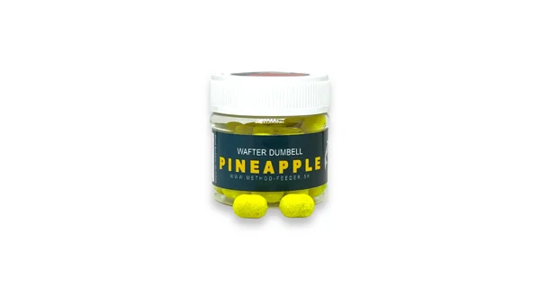 METHOD FEEDER FANS - Nástraha Wafter Dumbbell Ananas 8x10 mm 50 ml