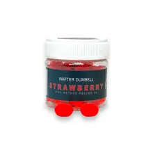 METHOD FEEDER FANS - Nástraha Wafter Dumbbell Jahoda 8x10 mm 50 ml