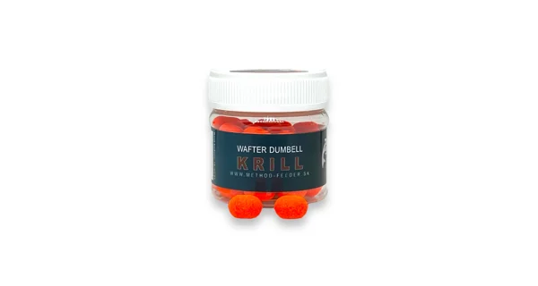 METHOD FEEDER FANS - Nástraha Wafter Dumbbell Krill 8x10 mm 50 ml