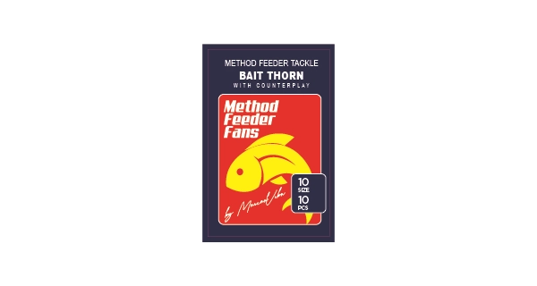 METHOD FEEDER FANS - Nástrahový trn Method Feeder 10 ks 10 mm