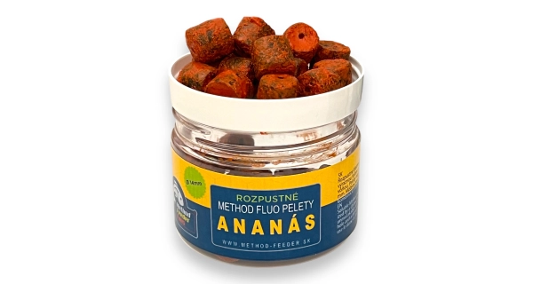 METHOD FEEDER FANS - Pelety rozpustné Ananas 16 mm 150 ml