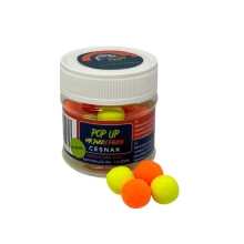 METHOD FEEDER FANS - Plovoucí boilies Fluo 50 ml 12 mm Česnek