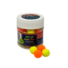 METHOD FEEDER FANS - Plovoucí boilies Fluo 50 ml 12 mm Česnek