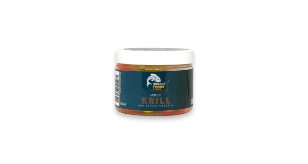 METHOD FEEDER FANS - Plovoucí boilies Fluo Krill 15 mm 150 ml