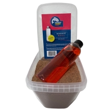 METHOD FEEDER FANS - Set ve vaničce Method Mix Krill 600 g + 200 ml