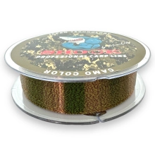 METHOD FEEDER FANS - Šokový Vlasec Shock Mussel Leader Camo 0,55 mm 20,41 kg 100 m
