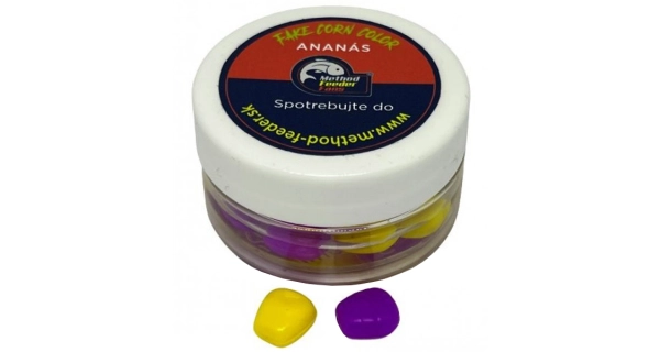 METHOD FEEDER FANS - Umělá kukuřice Fake Corn Color 25 ml Ananas