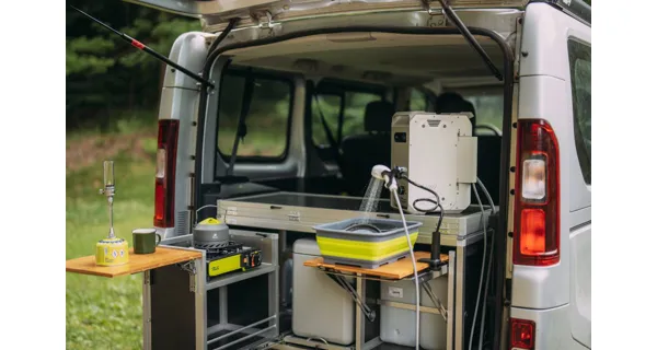 MEVA - Mobilní plynová sprcha Aqualux