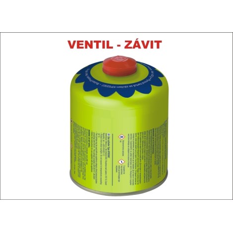 MEVA - NENASKLADŃOVAT Náhradní tlaková kartuš 450g - závit, propan-butan, 150x pr. 110mm