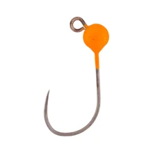 MIKADO - Balení Jigových Hlaviček M-Craft 1,53 g 5 mm vel. 6 UV Oranžová 3 ks