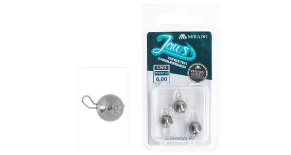 MIKADO - Čeburaška Wolfram Jaws 6 g 3 ks