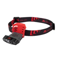 MIKADO - Čelovka HeadLight 260 lm S Klipem A Pohybovým Senzorem