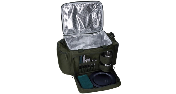 MIKADO - Chladící taška a jídelní sada pro 2 osoby Enclave Thermo Set