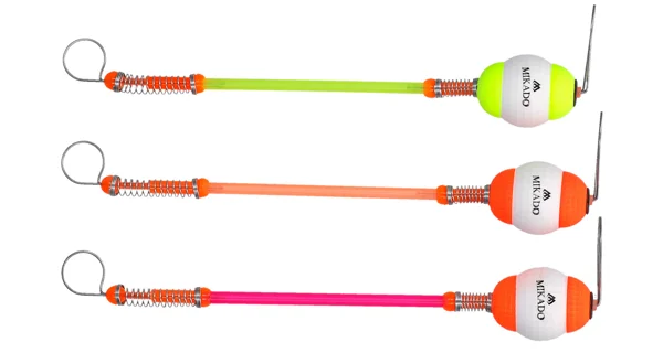 MIKADO - Čihátko Hanger Polystyren 16 cm Červeno-žluté vel. M 10 ks