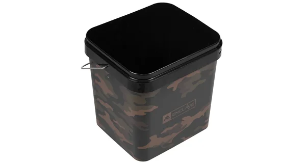 MIKADO - Čtvercový kbelík Enclave Camo Bucket 17 l