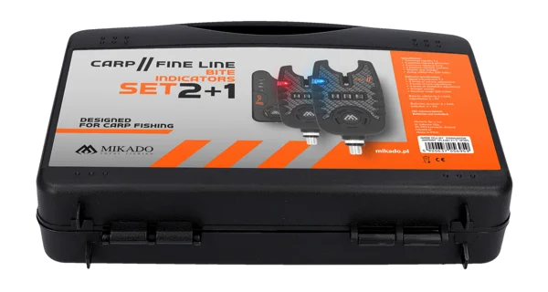 MIKADO - DAM Sada Signalizátorů TF Bite Alarm Set 4+1 Red,Blue,Green,Yellow