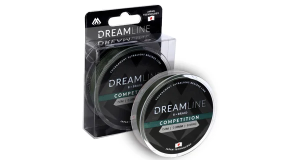MIKADO - Dreamline Competition Zelená 150 m 0,18 mm/18,32 kg