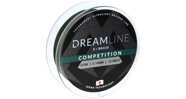 MIKADO - Dreamline Competition Zelená 300 m 0,16 mm/15,54 kg