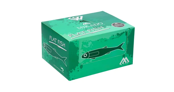 MIKADO - Gumová Nástraha Flat Fish 5,5 cm Bleak 10 ks